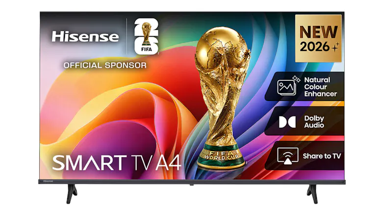 A Hisense 40″ A4SNZ Smart LED TV (2026) with VIDAA U9 OS A Hisense 40″ A4SNZ Smart LED TV (2026) with VIDAA U9 OS