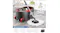 Dr. Fussy spin mop and bucket set featuring water outlet, soap dispenser, stainless spinner, and four microfibre mop heads Dr. Fussy spin mop and bucket set featuring water outlet, soap dispenser, stainless spinner, and four microfibre mop heads