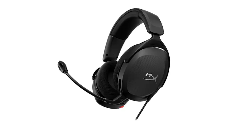 A black HyperX Stinger 2 Core Gaming Wired Over-Ear Headset for PC A black HyperX Stinger 2 Core Gaming Wired Over-Ear Headset for PC