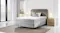 Lifestyle bedroom scene showing the Posture Life Firm Queen Mattress on a bed base Lifestyle bedroom scene showing the Posture Life Firm Queen Mattress on a bed base