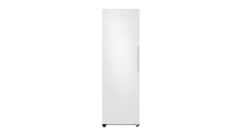 Samsung 323L Single Door Vertical Freezer in a sleek snow white colour Samsung 323L Single Door Vertical Freezer in a sleek snow white colour