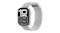 An angled front view of the Vonmahlen Milanese Loop 2 Strap An angled front view of the Vonmahlen Milanese Loop 2 Strap