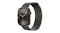 An angled front view of the Vonmahlen Milanese Loop 2 Strap An angled front view of the Vonmahlen Milanese Loop 2 Strap