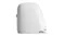 White matte dock shown in a profile side-view silhouette White matte dock shown in a profile side-view silhouette