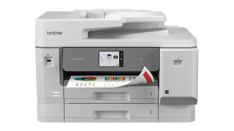 Brother MFC-J6975DW A3 All-in-One Inkjet Printer in a sleek grey colour Brother MFC-J6975DW A3 All-in-One Inkjet Printer in a sleek grey colour