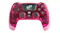 PowerPlay Wireless Controller for PlayStation 4 in a translucent pink colour PowerPlay Wireless Controller for PlayStation 4 in a translucent pink colour