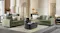 Wide shot of the Botany Sofa positioned in a styled living room with matching furniture Wide shot of the Botany Sofa positioned in a styled living room with matching furniture