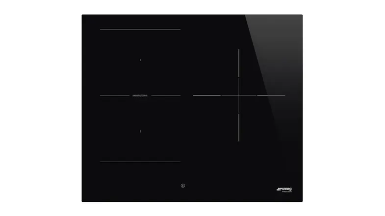 Smeg 60cm 3 Zone Induction Cooktop in a sleek black colour Smeg 60cm 3 Zone Induction Cooktop in a sleek black colour