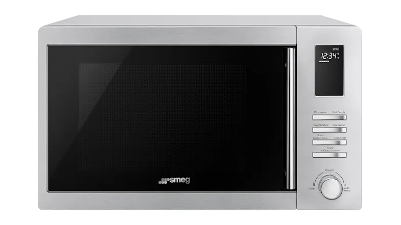Smeg 34L Convection 1000W Microwave in a sleek stainless steel finish Smeg 34L Convection 1000W Microwave in a sleek stainless steel finish