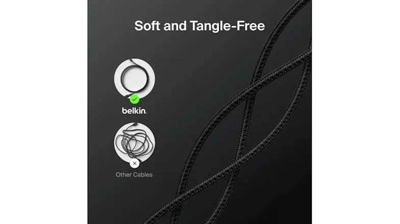 Coiled black cable compared to a tangled cable icon Coiled black cable compared to a tangled cable icon