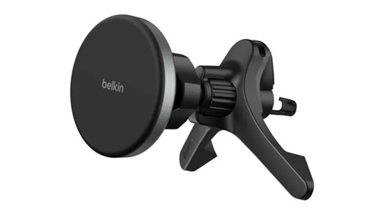 Belkin BoostCharge 15W Wireless MagSafe Charging Car Vent Mount with Charger Belkin BoostCharge 15W Wireless MagSafe Charging Car Vent Mount with Charger
