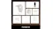 -Package contents displayed neatly on a brown background, including the LED face mask -Package contents displayed neatly on a brown background, including the LED face mask