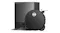 The Dreame X60 Ultra robot is placed in front of the docking station, showing its top surface The Dreame X60 Ultra robot is placed in front of the docking station, showing its top surface