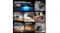 Feature overview graphic showing multiple panels that illustrate capabilities Feature overview graphic showing multiple panels that illustrate capabilities