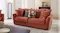 A full view of the Paloma 3 Seater Fabric Sofa A full view of the Paloma 3 Seater Fabric Sofa