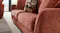 A close up view of the sofa's cushioning A close up view of the sofa's cushioning