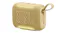 Angled front-right view of the speaker in yellow with the USB‑C charging port visible Angled front-right view of the speaker in yellow with the USB‑C charging port visible