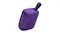 Rear angled view of the speaker in purple, showing the right-side rubber panel Rear angled view of the speaker in purple, showing the right-side rubber panel