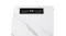 Built‑in black power outlet panel with two AC sockets and USB ports on a white marble‑style desktop surface Built‑in black power outlet panel with two AC sockets and USB ports on a white marble‑style desktop surface