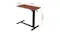 Height-adjustable standing desk with labelled dimensions shown in width, depth, and height Height-adjustable standing desk with labelled dimensions shown in width, depth, and height