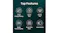 Graphic titled “Top Features” on a dark green background Graphic titled “Top Features” on a dark green background