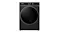 Hisense Series 8i 10kg Front Loader Washing Machine in a sleek black colour Hisense Series 8i 10kg Front Loader Washing Machine in a sleek black colour