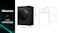 Hisense Series 8i washing machine with labelled dimensions Hisense Series 8i washing machine with labelled dimensions