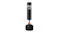 Front view of the Centra hanging punching bag in black, standing upright on a round weighted base Front view of the Centra hanging punching bag in black, standing upright on a round weighted base