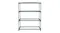 Front view of the Levede 4‑Tier Metal Plant Storage Rack Front view of the Levede 4‑Tier Metal Plant Storage Rack