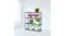 Green four-tier metal plant stand holding potted flowers and houseplants in a bright indoor room Green four-tier metal plant stand holding potted flowers and houseplants in a bright indoor room