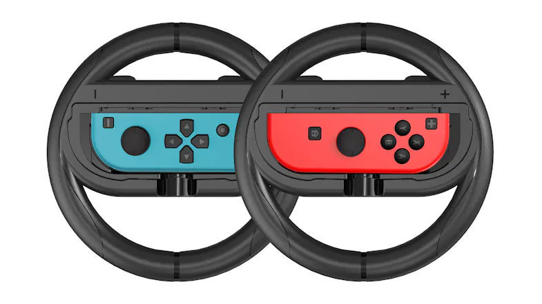 Two Powerwave Steering Wheels for Nintendo Switch 1/2 Two Powerwave Steering Wheels for Nintendo Switch 1/2