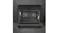 An oven interior displaying the dual cooling fans An oven interior displaying the dual cooling fans