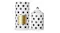 Moss St. Fragrances Midnight Blossom 360g ceramic soy candle shown beside its matching cylindrical box Moss St. Fragrances Midnight Blossom 360g ceramic soy candle shown beside its matching cylindrical box