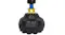 Close‑up of the trainer’s shock‑absorbing spring assembly located above the weighted base Close‑up of the trainer’s shock‑absorbing spring assembly located above the weighted base