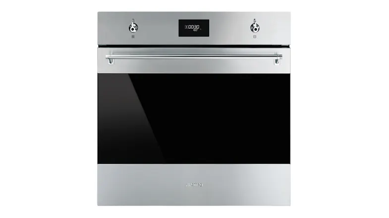Smeg Classic 60cm Built-In Oven in a compact stainless steel Smeg Classic 60cm Built-In Oven in a compact stainless steel