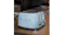 A view of the toaster displayed on a wooden countertop A view of the toaster displayed on a wooden countertop