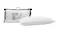 Apollo Cooling Pillow by Tempur Large shown outside and inside its clear zippered carry bag Apollo Cooling Pillow by Tempur Large shown outside and inside its clear zippered carry bag