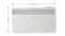 Olimpia 2000W Panel Heater with labelled dimensions Olimpia 2000W Panel Heater with labelled dimensions