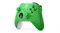 Velocity Green Xbox controller with black buttons, white textured grips, and black shoulder triggers Velocity Green Xbox controller with black buttons, white textured grips, and black shoulder triggers