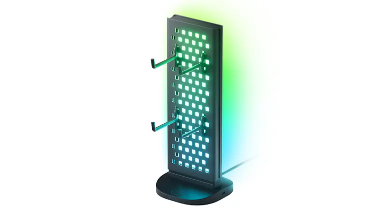 Nanoleaf 15W Smart Dock Desk Lamp with vibrant multicolour lighting Nanoleaf 15W Smart Dock Desk Lamp with vibrant multicolour lighting