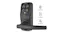Lockly Pro Latch smart door lock angled front view highlighting touchscreen keypad, fingerprint reader, and modern lever handle Lockly Pro Latch smart door lock angled front view highlighting touchscreen keypad, fingerprint reader, and modern lever handle