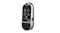 Angled view of the Lockly smart door lock showing touchscreen keypad, camera lens, and side fingerprint scanner Angled view of the Lockly smart door lock showing touchscreen keypad, camera lens, and side fingerprint scanner