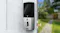 Exterior view of the Lockly smart door lock mounted on the door with a touchscreen display and fingerprint access Exterior view of the Lockly smart door lock mounted on the door with a touchscreen display and fingerprint access