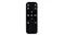 Close-up view of the fan rectangular remote with white function icons Close-up view of the fan rectangular remote with white function icons