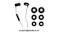 Earbuds shown with three pairs of extra silicone tips Earbuds shown with three pairs of extra silicone tips