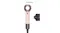 “In the box” layout showing the Dyson Supersonic Travel hair dryer in ceramic pink and rose gold “In the box” layout showing the Dyson Supersonic Travel hair dryer in ceramic pink and rose gold