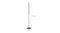 Black coat rack with measurements shown: 167 cm tall and a 32 cm round base Black coat rack with measurements shown: 167 cm tall and a 32 cm round base