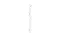 Close‑up of the upper section of a white coat rack showing multiple angled hooks Close‑up of the upper section of a white coat rack showing multiple angled hooks