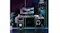 Levede L-shaped gaming desk setup with monitor, RGB lighting, shelves, headset hook, and modern gaming room styling Levede L-shaped gaming desk setup with monitor, RGB lighting, shelves, headset hook, and modern gaming room styling