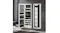 Levede standing jewellery mirror open and closed, displaying storage capacity, LED lighting, and a full-length mirror Levede standing jewellery mirror open and closed, displaying storage capacity, LED lighting, and a full-length mirror
